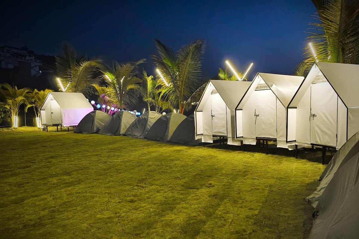 Triangles under the palms