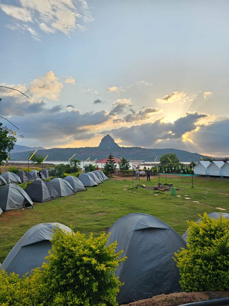 Regular Dome Tent at Pawna Lake Camper
